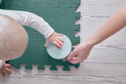 New Skumlegegulv , Støvet Grøn 9 stk Legegulve & -Tæpper