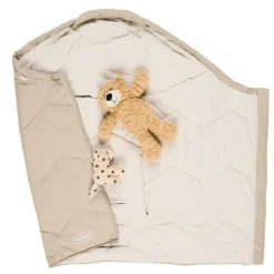 Hot Sky Light -Seashell Sand Solid Køreposer Til Autostol|Køreposer