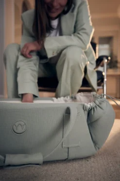 Discount SleepCarrier X inkl. waterproof bedding - Agave green Lifte