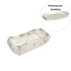 Outlet SleepCarrier X inkl. waterproof bedding - Oat beige Lifte