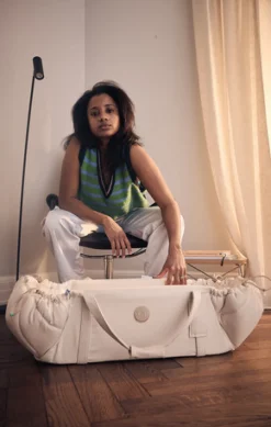 Outlet SleepCarrier X inkl. waterproof bedding - Oat beige Lifte