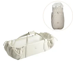 Best SleepCarrier X og Kørepose - Oat Beige Lifte