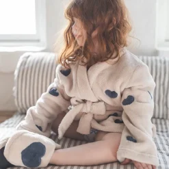 Outlet Slippers - lots of love 3-4 år Børn Badekåber & Håndklæder