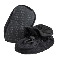 Online Slippers corduroy - Black Futter