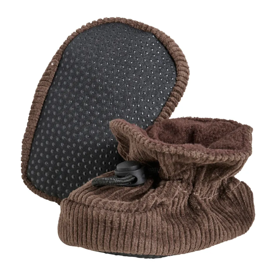 Best Slippers corduroy - Bracken Brown Futter