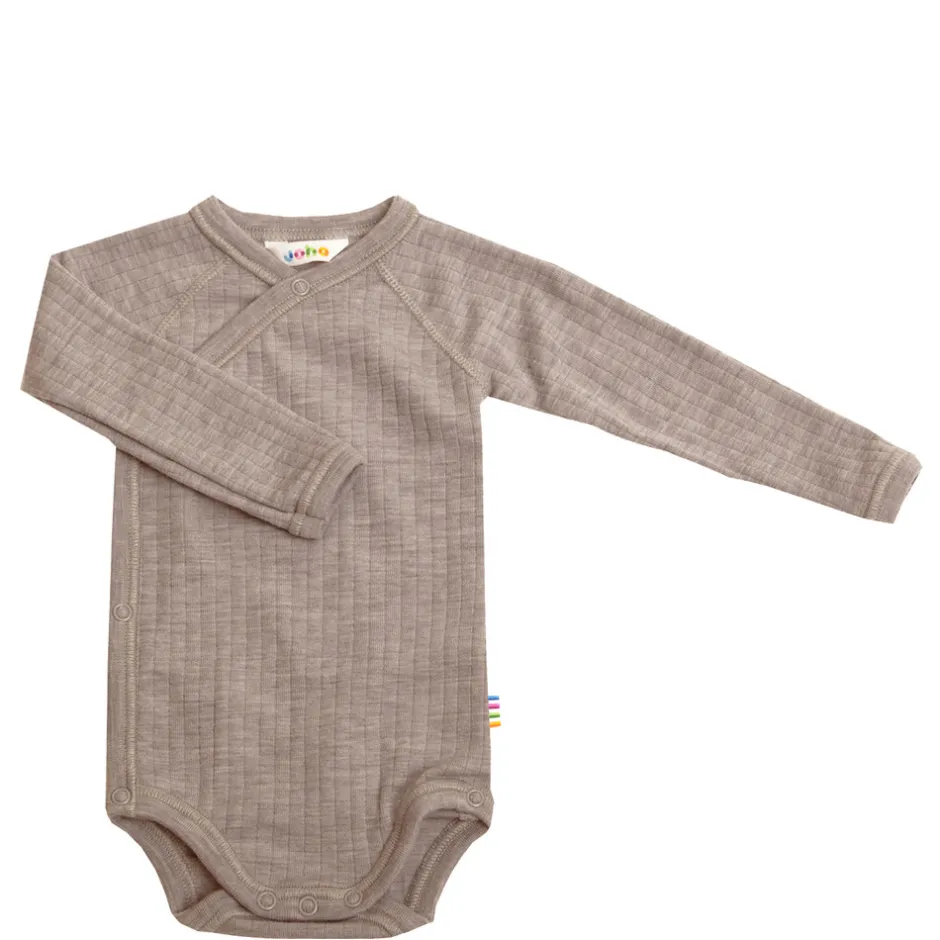 Clearance Slå-om body - 15587 Uldbodyer|Bodystocking M. Skrålukning