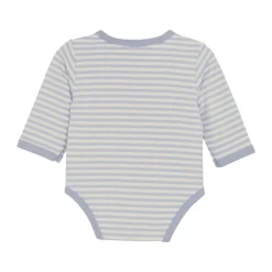 Online Slå-om Body Langærmet - Zen Blue Bodystocking M. Skrålukning|Præmatur Tøj