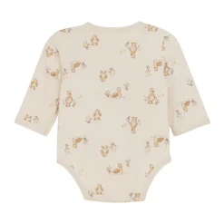 Slå-om Body Langærmet AOP - Doe Bodystocking M. Skrålukning|Præmatur Tøj