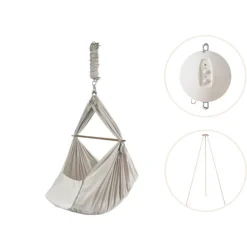 Sale Slyngevugge inkl. motor og stativ - Lunar rock Børn Pakkeløsninger|Slyngevugger