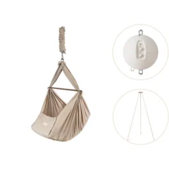 Discount Slyngevugge inkl. motor og stativ - Earth Børn Pakkeløsninger|Slyngevugger