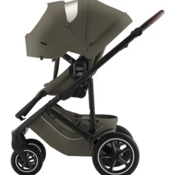 Clearance Smile 5Z lux inkl. liggedel og Baby-Safe Core autostol - urban olive/space black Kombivognspakker|Vognpakker