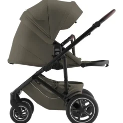 Clearance Smile 5Z lux inkl. liggedel og Baby-Safe Core autostol - urban olive/space black Kombivognspakker|Vognpakker