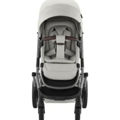 New Smile 5Z lux inkl. liggedel og Baby-Safe Core autostol - linen grey/space black Kombivognspakker|Vognpakker