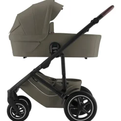 New Smile 5Z lux kombivogn inkl. autostol - urban olive Kombivogne Med Ergonomiske Sæder