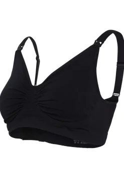 Sømløs Amme BH Med Gelé Bøjle - Sort Amme Bh'Er