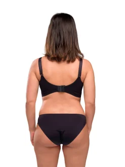 Sømløs Amme BH Med Gelé Bøjle - Sort Amme Bh'Er