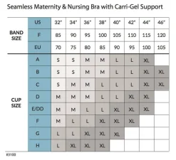 Sale Sømløs Amme BH Med Gelé Bøjle - Hvid Amme Bh'Er