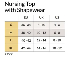 Best Sømløs Ammetop Med Shapewear - Sort Amme Bh'Er|Overdele