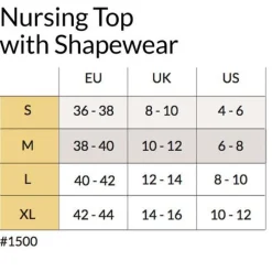 Best Sømløs Ammetop Med Shapewear - Hvid Overdele