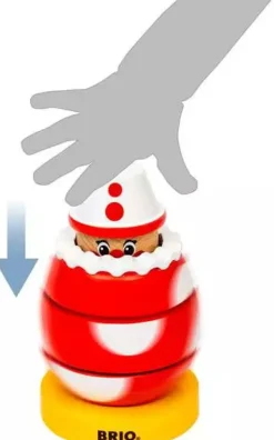Outlet Snurrende klovn 30237 Trælegetøj