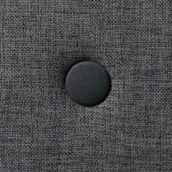 Sofa - 3 fold single soft - mørkegrå/sortgrå knap Børn Tumlemøbler