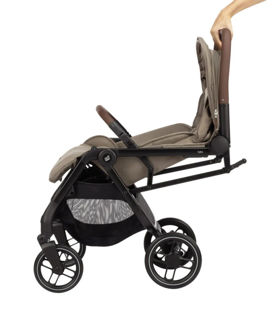 New Soho - Twillic Truffle Klapvogne Med Flade Sæder