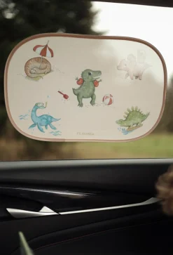 Sale Solskærme til bilen 2 stk. - Dino Beach Solskærme