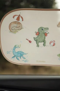 Sale Solskærme til bilen 2 stk. - Dino Beach Solskærme
