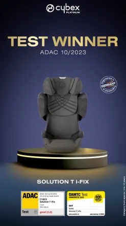 Hot Solution T i-fix - plus nautical blue Autostole 100-150 Cm (4-12 År)