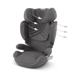 Hot Solution T i-fix - plus nautical blue Autostole 100-150 Cm (4-12 År)