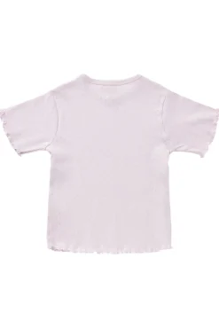 Best Sommer pointelle t-shirt - LAVENDER T-Shirts & Toppe