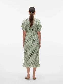 Discount Sophie tess ss midi kjole - CAMEOGREEN Kjoler/Nederdele