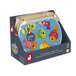 Hot Speedy Fish Puzzle (wood) Fiskespil