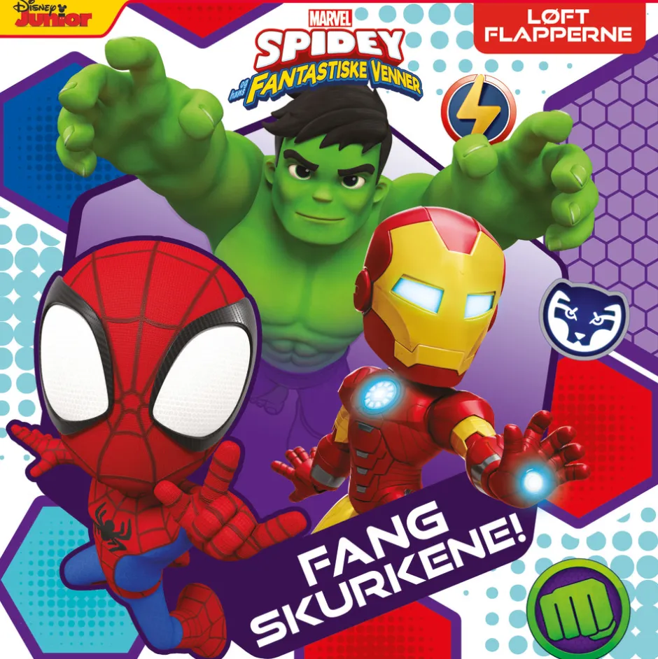 Best Spidey - Fang skurkene - Løft flapperne Papbøger