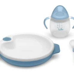Hot Spisesæt 6m+ POWDER BLUE Service