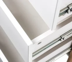 Discount Spoke puslekommode - Hvid/Eg Børn Pusleborde|Pusleborde