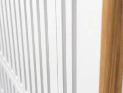 Clearance Spoke tremmeseng - Hvid/Eg Børn Tremmesenge