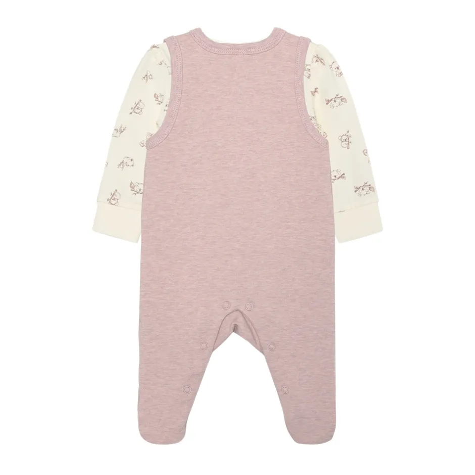 Sale Sæt m. Body Langærmet+Overall - 6051 Bodysæt|Heldragter M. Fod