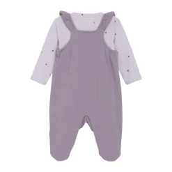 Sale Sæt m. Body og Sweat Romper - 6810 Heldragter M. Fod