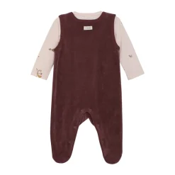 Discount Sæt m. Body og velour bukser - 4953 Heldragter M. Fod