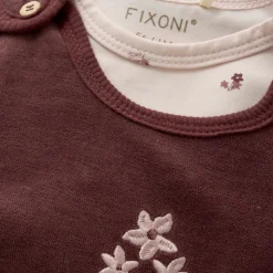 Discount Sæt m. Body og velour bukser - 4953 Heldragter M. Fod