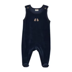 Outlet Sæt m. Body og velour bukser - 7555 Heldragter M. Fod