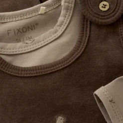 Sæt m. Body og velour bukser - 2307 Heldragter M. Fod