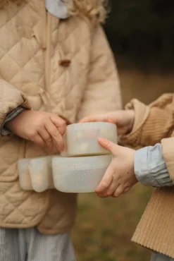 Best Sæt med 2 snackbokse Hvalen Christian Konfetti Service