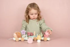 Best Stabeltog Pindsvin Fairy Garden Trælegetøj|Trækdyr