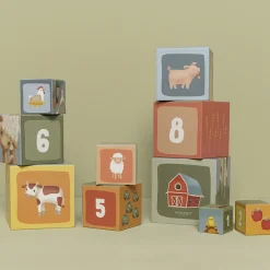 Best Stabeltårn - Little Farm Pap Stabelklodser