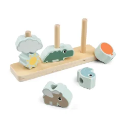 Best Stablelegetøj Happy clouds Farvemix Stabelklodser