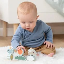 Best Stablelegetøj Happy clouds Farvemix Stabelklodser