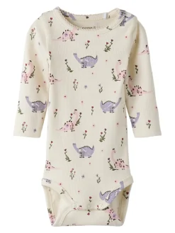 Hot Stella Langærmet Body - Baby'S Breath Bodystocking Langærmet