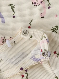 Hot Stella Langærmet Body - Baby'S Breath Bodystocking Langærmet